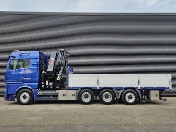 TGX 35.580 8x4-4 / HIAB 54 t/m CRANE+ JIB